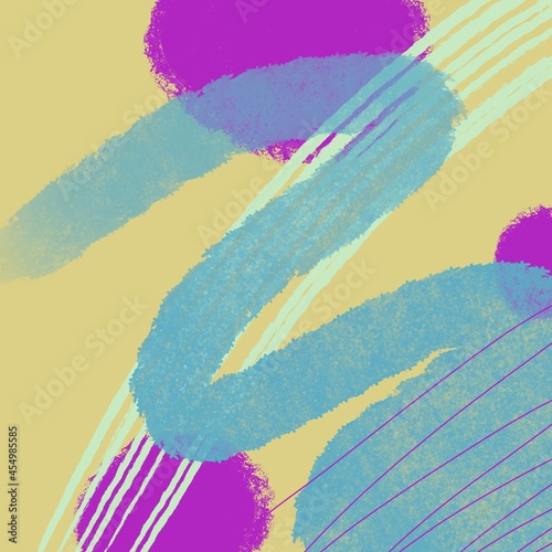 Abstrakte Bild mit fliesende Effekt. Perfekt für Hintergrund von Webseiten und design Elemente. Trendy Farben. 