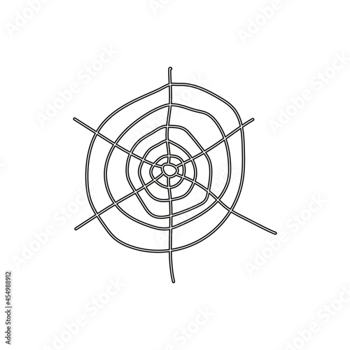 Abstract spider web for web backdrop design. Grunge texture.