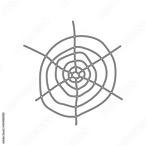 Abstract spider web for web backdrop design. Grunge texture.