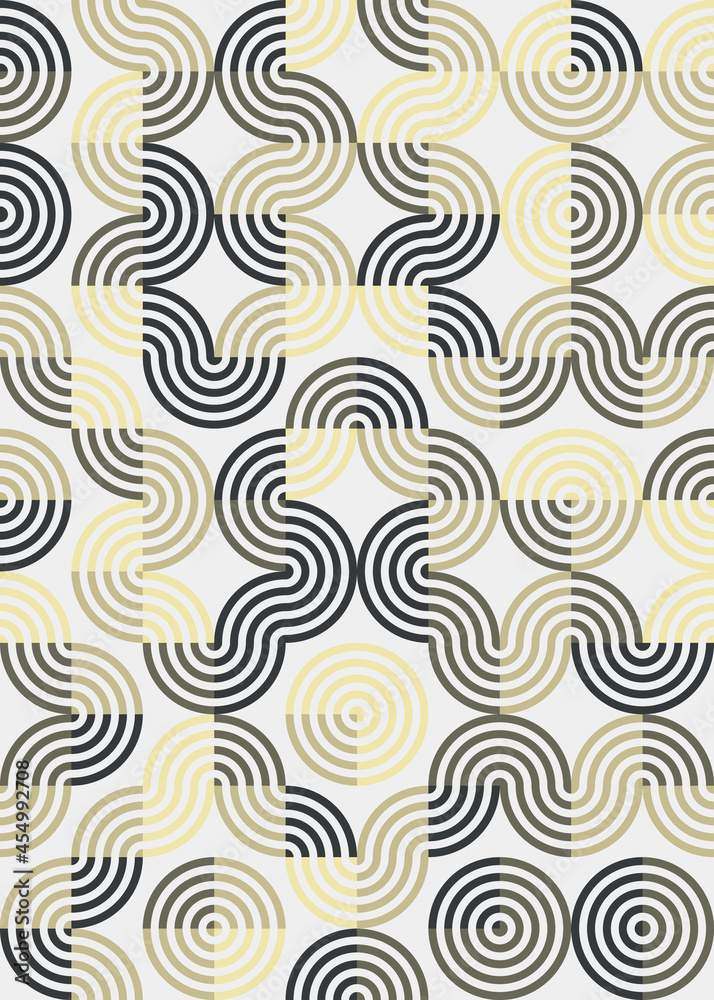 Abstract Geometric Pattern generative computational art illustration Abstract Geometric Pattern generative computational art illustration
