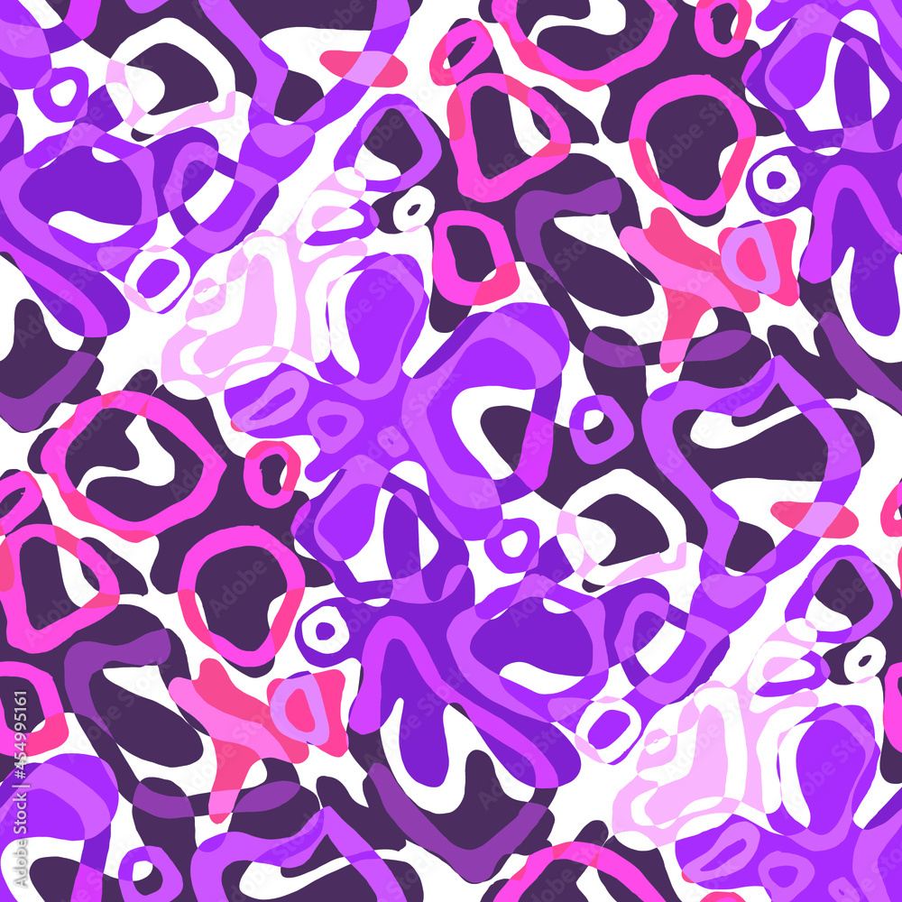 Seamless vector pattern with abstract modern doodles. Bright summer print. Trendy colorful background. Vintage geometric doodles. Seamless vector pattern with abstract modern doodles. Bright summer print. Trendy colorful background. Vintage geometric doodles.