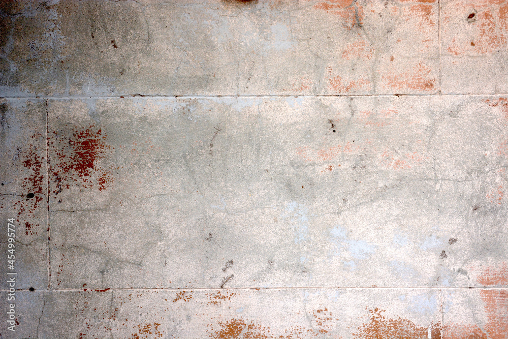 Closeup shot of an old concrete grunge wall - obrazy, fototapety, plakaty 