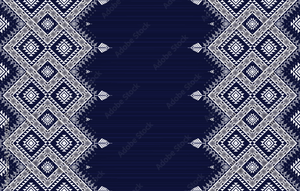 Geometric Indian ethnic pattern. Aztec fabric carpet mandala ornament boho chevron textile decoration wallpaper. Tribal traditional embroidery oriental vector illustrations background. Geometric Indian ethnic pattern. Aztec fabric carpet mandala ornament boho chevron textile decoration wallpaper. Tribal traditional embroidery oriental vector illustrations background.