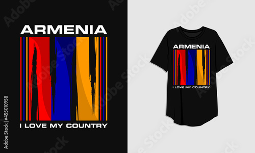 Armenia T Shirt Trendy Apparel Design
