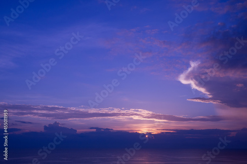Fototapeta Naklejka Na Ścianę i Meble -  cloudscape background, summer time, beautiful sky

