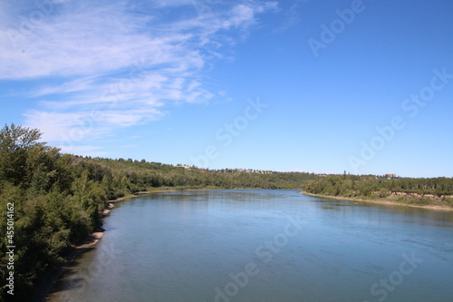 Blue Of The North Saskatchewan River, William Hawrelak Park, Edmonton, Alberta