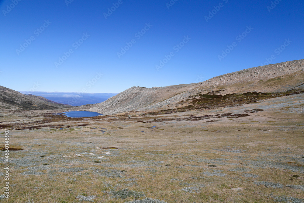 landscape with lake