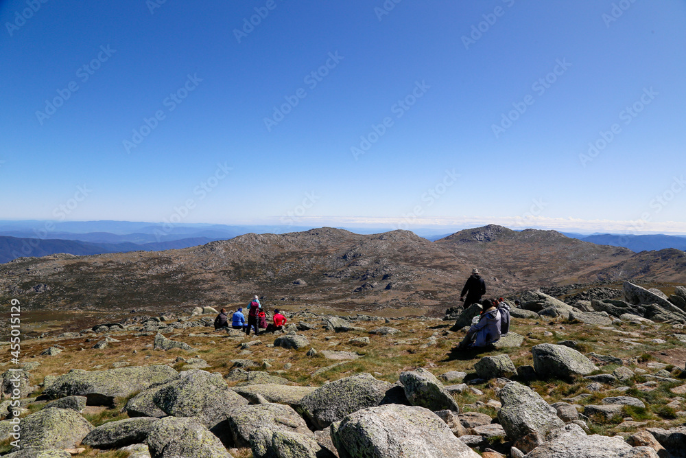 Fototapeta premium hiking in the mountains