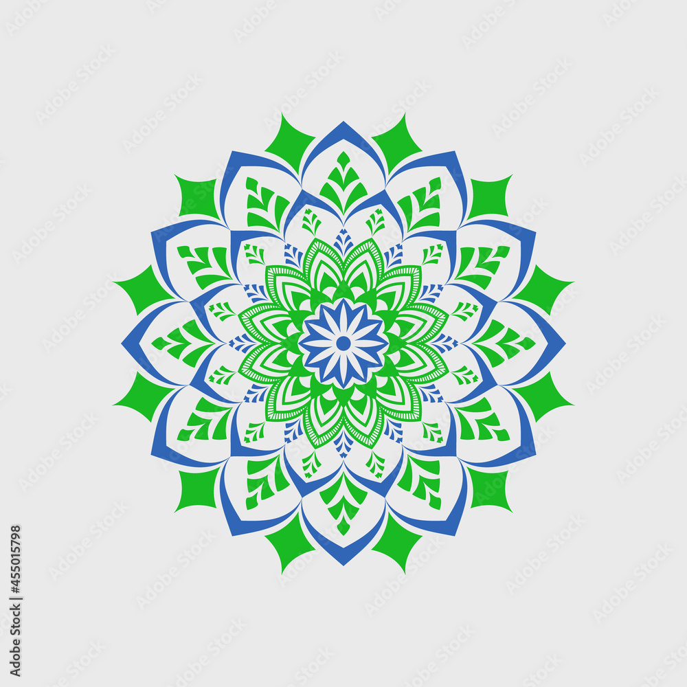 New flower Mandala Design, Circular pattern in form of mandala with lotus for Henna, Mehndi, tattoo, decoration New flower Mandala Design, Circular pattern in form of mandala with lotus for Henna, Mehndi, tattoo, decoration