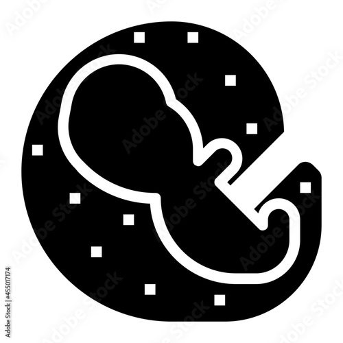 embryology glyph icon