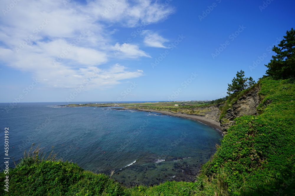 a wonderful seascape with clouds a wonderful seascape with clouds