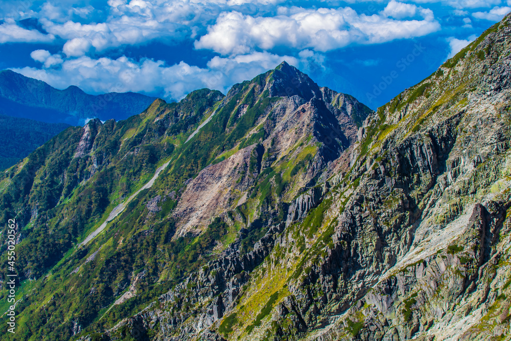 長野県 奥穂高岳から望む絶景 長野県 奥穂高岳から望む絶景