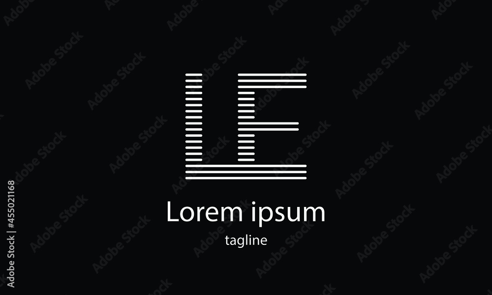 Premium vector alphabet letter simple minimalist logo design template Premium vector alphabet letter simple minimalist logo design template