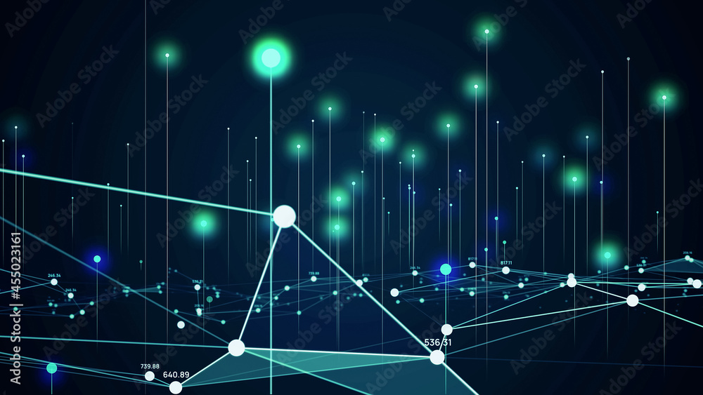Naklejka premium ネットワークイメージ