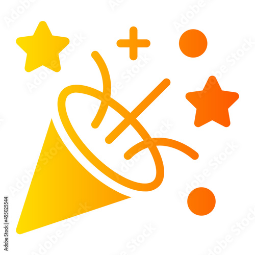 home party gradient icon