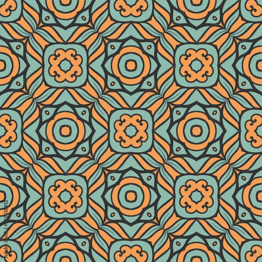 Luxury seamless ornament. Abstract pattern shape design ready for print