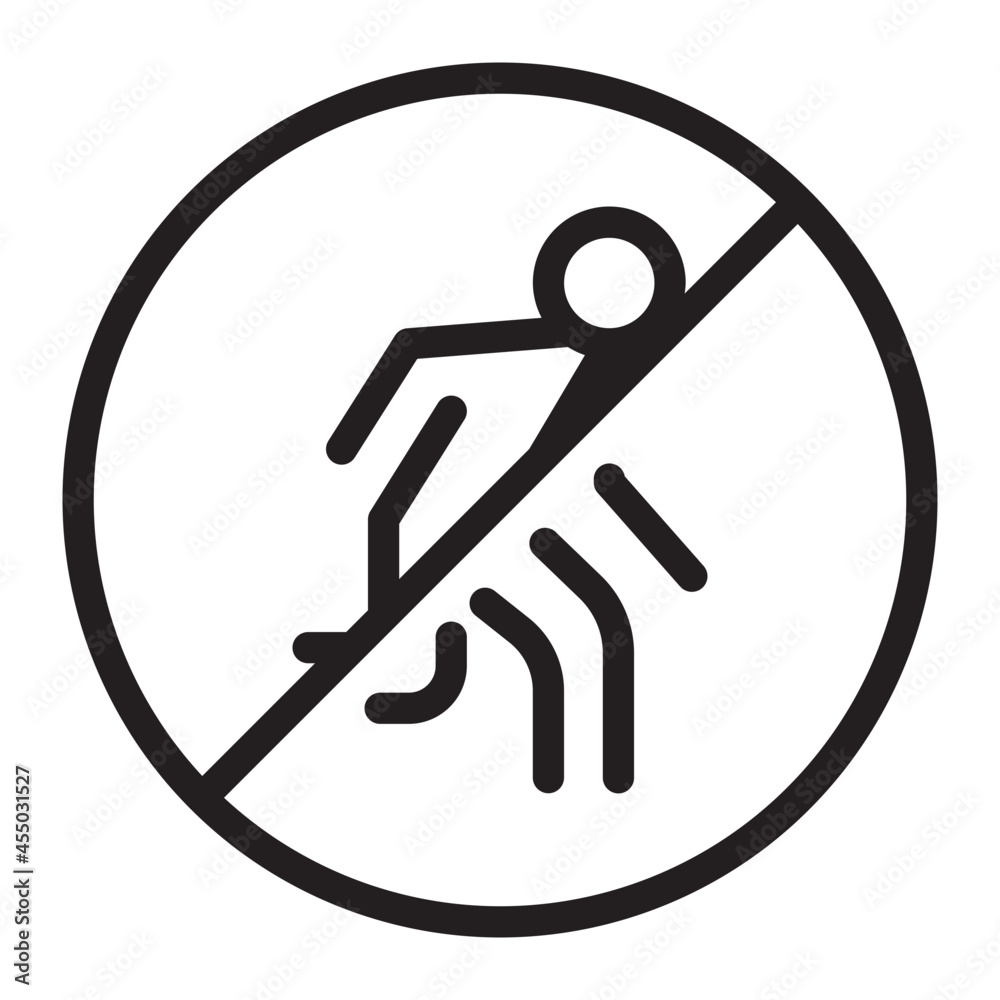 Not Go Out line icon Not Go Out line icon