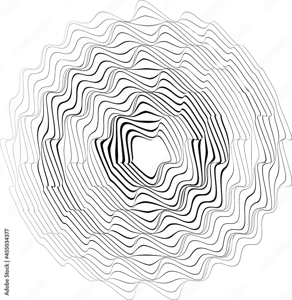 Abstract flow lines background . Fluid wavy shape .Striped linear pattern . Music sound wave . Vector illustration Abstract flow lines background . Fluid wavy shape .Striped linear pattern . Music sound wave . Vector illustration