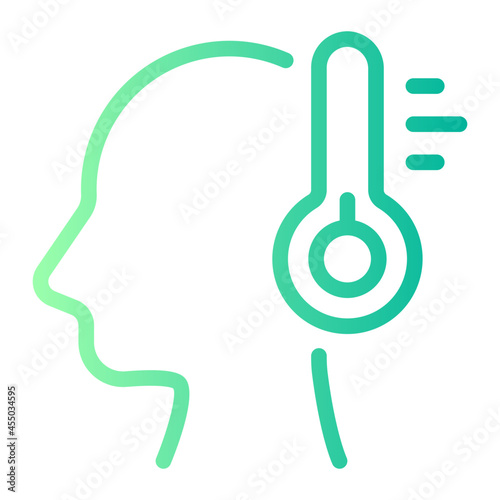 temperature gradient icon