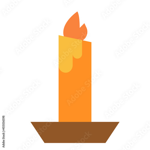 candle flat icon