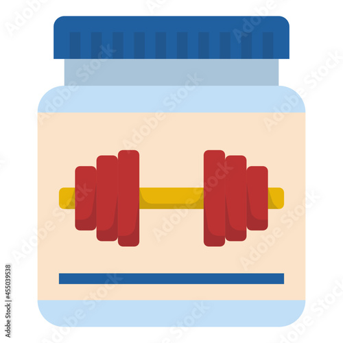 whey flat icon