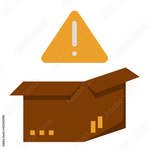 customs flat icon