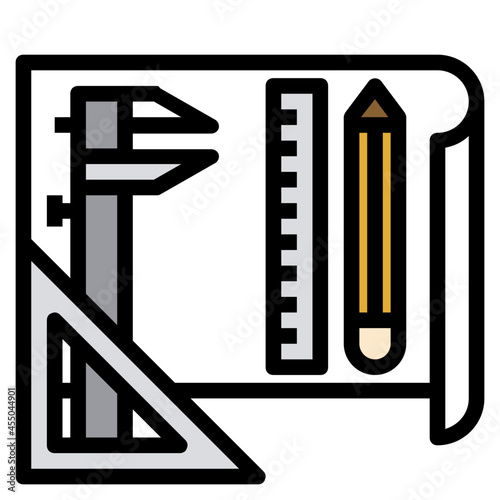 vernier line icon