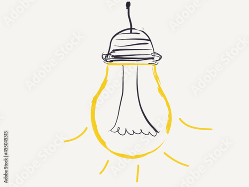 light bulb illustration