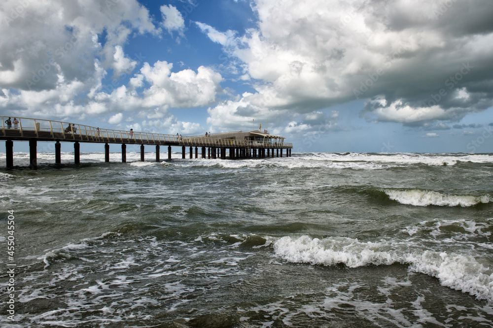 The sea of Tuscany from Versilia