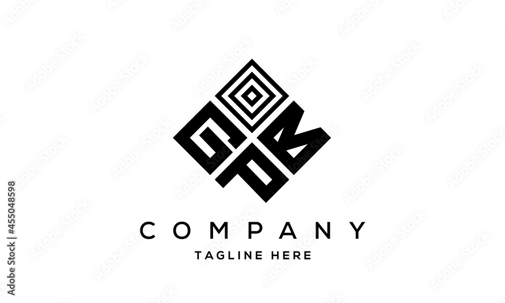 GBP square three latter logo vector GBP square three latter logo vector