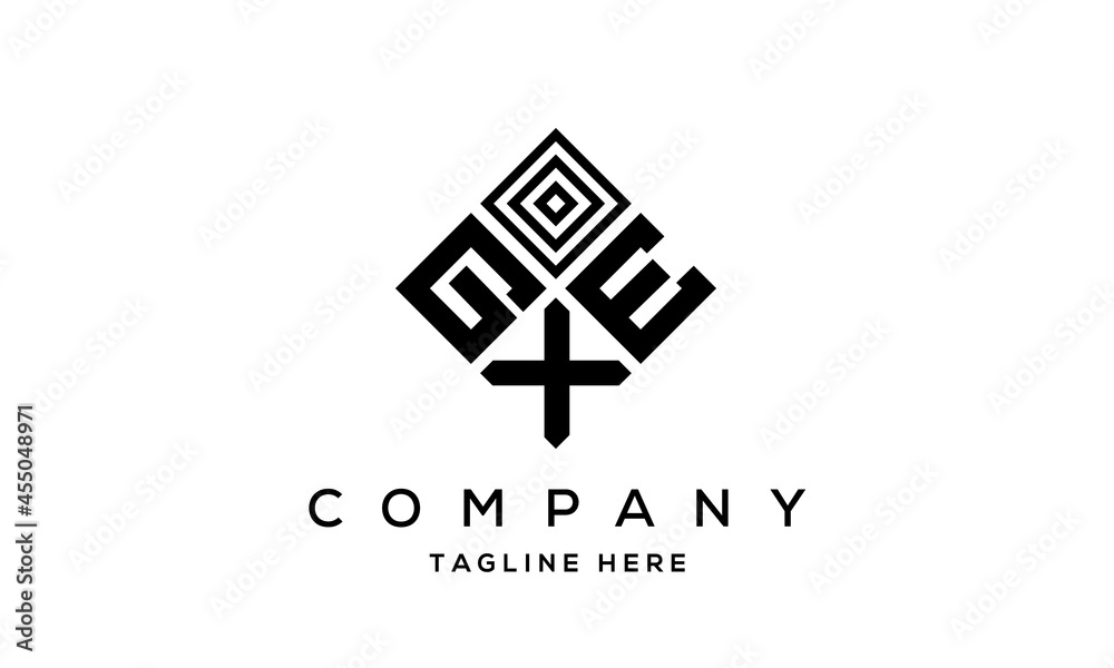 GEX square three latter logo vector GEX square three latter logo vector