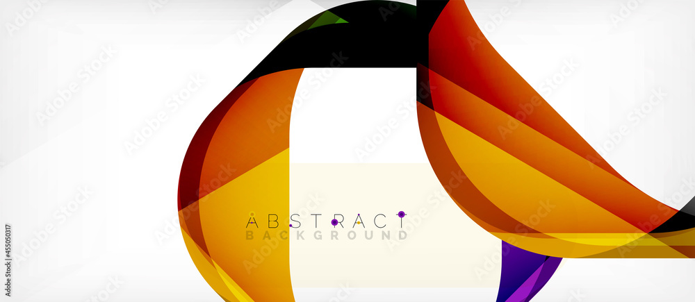 Abstract square shape with overlapping waves, minimal geometric background. Vector Illustration For Wallpaper, Banner, Background, Landing Page Abstract square shape with overlapping waves, minimal geometric background. Vector Illustration For Wallpaper, Banner, Background, Landing Page