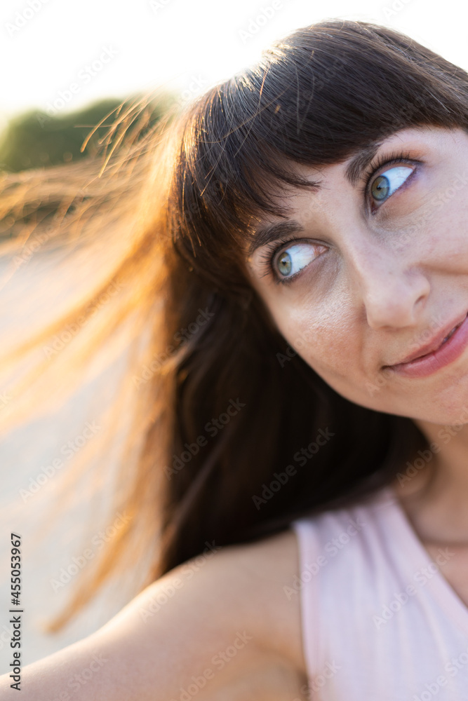 Fototapeta premium portrait of a young and beautiful girl