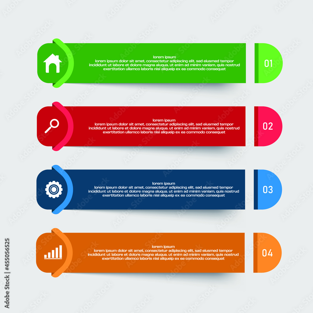 infographic vector design, banner template with number options for infographic, design, business, education, presentation, website, brochure, pamphlet. Editable vector tags, with royalty free eps10. infographic vector design, banner template with number options for infographic, design, business, education, presentation, website, brochure, pamphlet. Editable vector tags, with royalty free eps10.