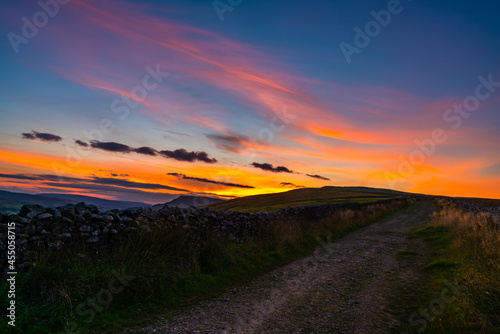 Sunset in Yorkshire Dales © beataaldridge