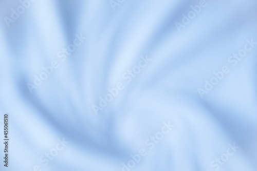 image  of the fabric texture  light blue  with a blurry  elegant look  and with waves rotate  move.