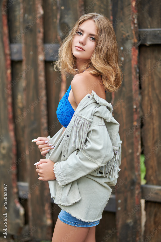 Fototapeta premium youth style of clothes