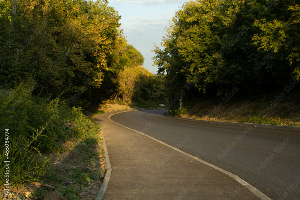 Obraz premium road in autumn