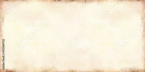 長方形のレトロな風合いの羊皮紙