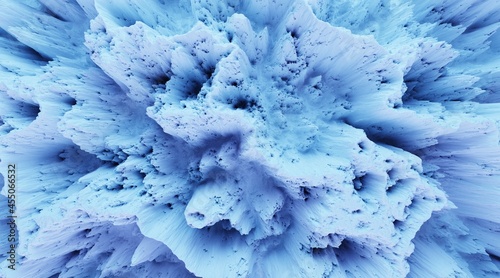 Quadro su tela Planet surface 3d render. Abstract background