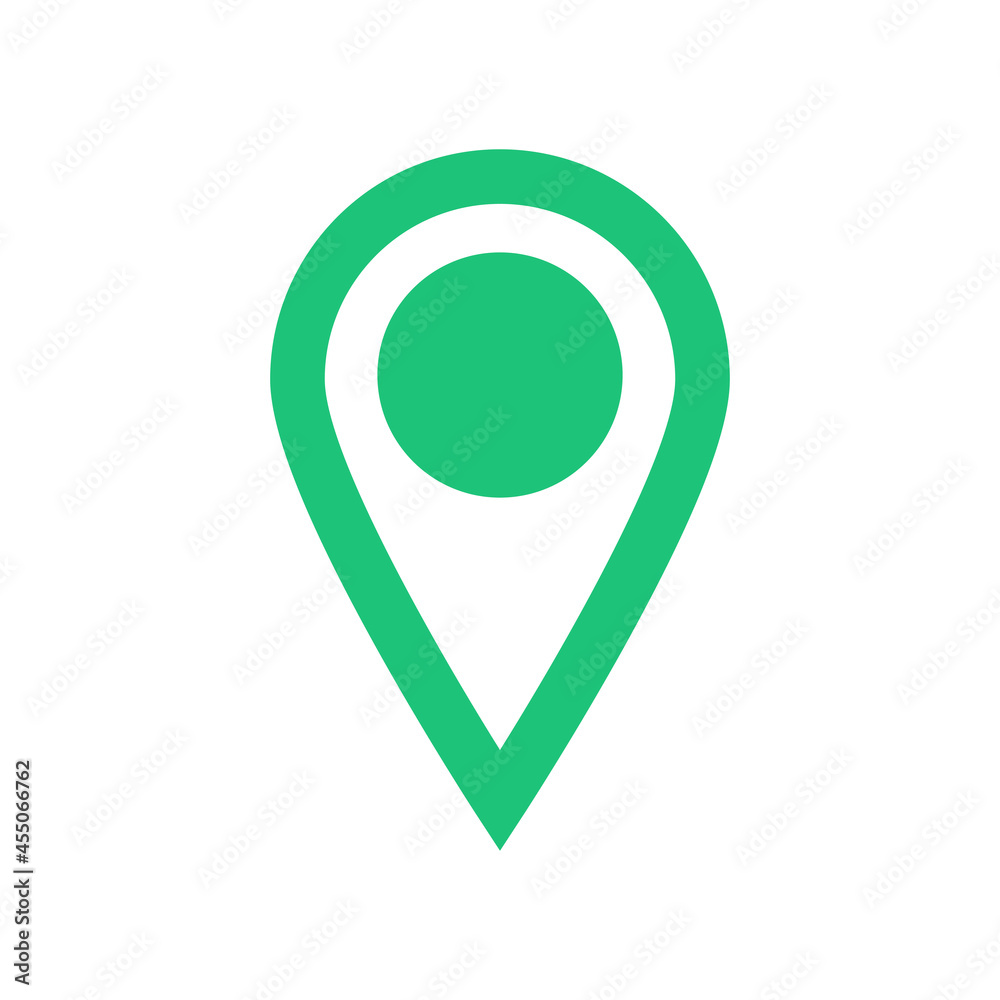 Location icon for map, pin marker pointer for mark point Location icon for map, pin marker pointer for mark point