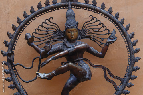 Natraj, the fierce dance form of Lord Shiva. Nataraja.