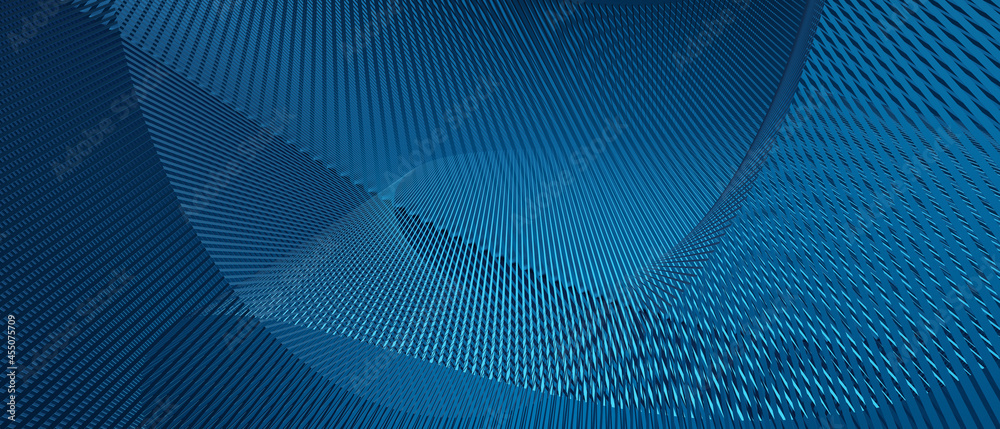 abstract wave technology background with blue light digital effect corporate concept.3d rendering illustration abstract wave technology background with blue light digital effect corporate concept.3d rendering illustration