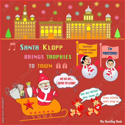 фотографія SANTA KLOPP brings TROPHIES to town