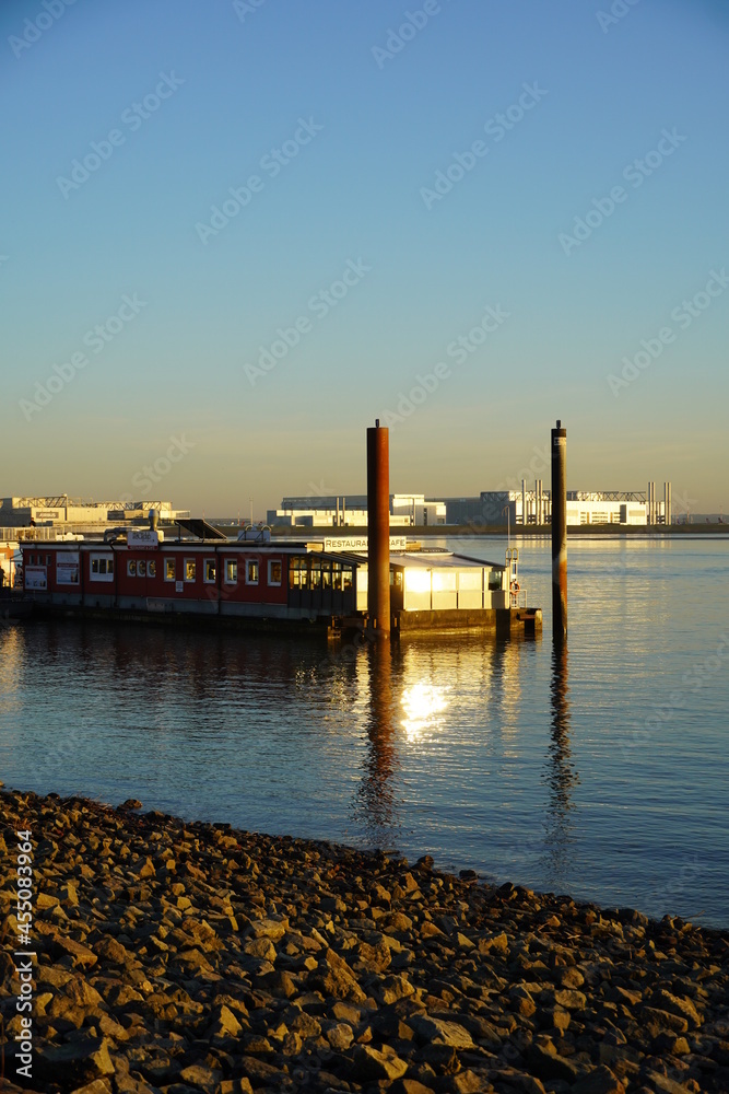 Fototapeta premium Elbe Hamburg