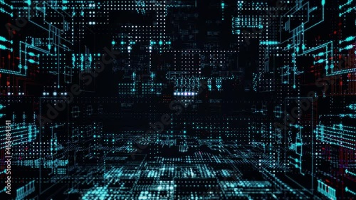 Technology background/Technology background of the abstract computer motherboard, can be used in the description of technological processes, science.