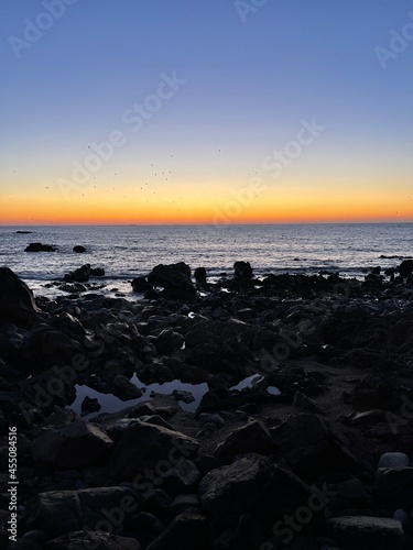Sunset, rocks and sea breeze © Fcking