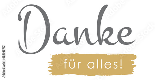 Danke für alles!