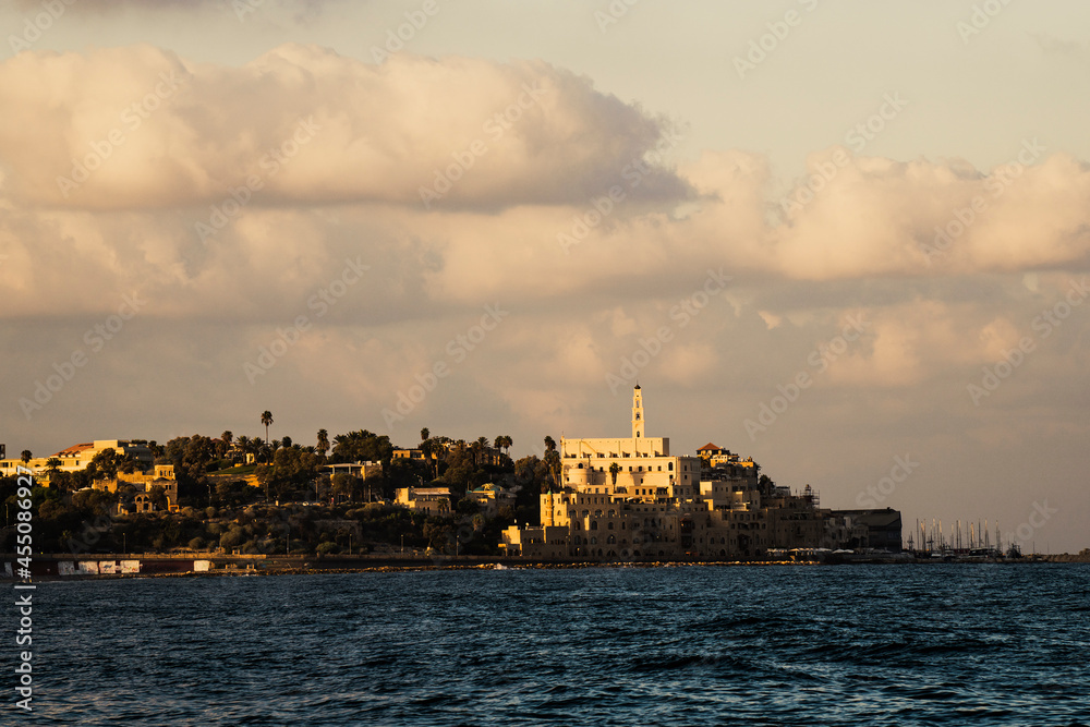 Fototapeta premium Old Jaffa at Dawn
