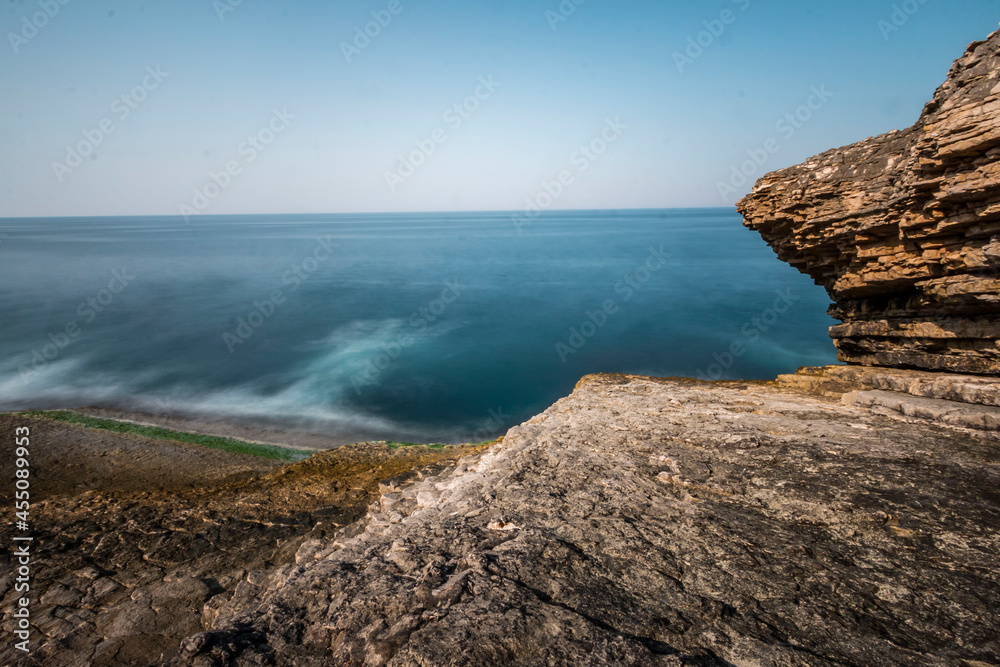 The rocky coast of Bagirganli village of Kandira district. Kocaeli The rocky coast of Bagirganli village of Kandira district. Kocaeli